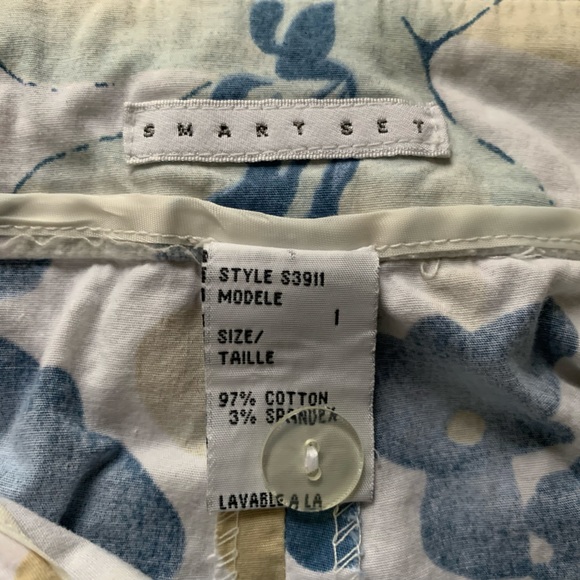 Smart Set cotton cropped pant - Picture 3 of 6